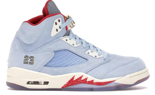 Jordan 5 Retro Trophy Room Ice Blue (2019) #4702/7000