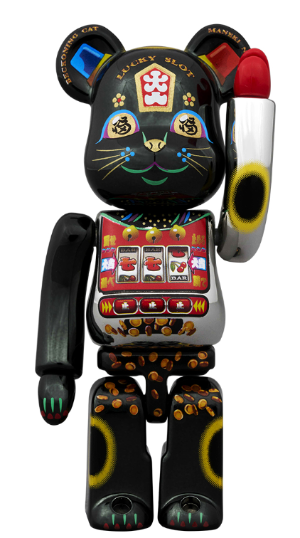 lucky cat bearbrick DCON Exclusive 2024 LIMITED