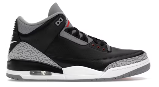 Jordan 3 Retro OG Black Cement (2024)