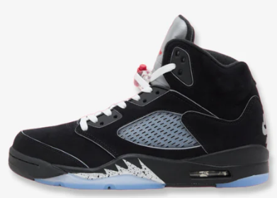 Jordan 5 Retro OG Black Metallic Reimagined