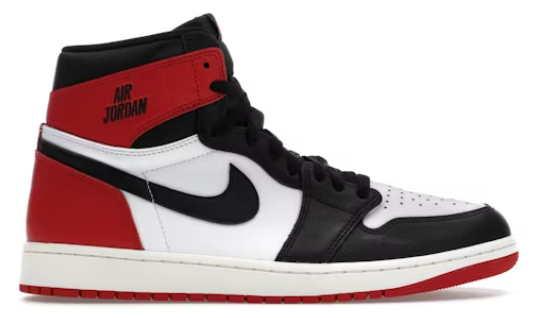 Jordan 1 Retro High OG Black Toe Reimagined (2/15/25)