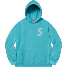 Supreme Swarovski S Logo Hooded Sweatshirt – Royal One LV