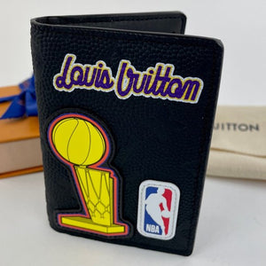 Louis Vuitton x NBA Hero Jacket Leather Pocket Organizer Black in  LeatherLouis Vuitton x NBA Hero Jacket Leather Pocket Organizer Black in  Leather - OFour